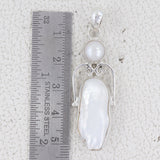 925 Silver Fresh Water Pearl Pendant