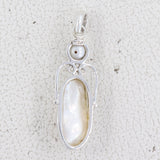 Fresh Water Pearl 925 Sterling Silver Pendant