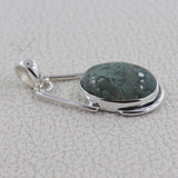 Natural Moss Agate Pendant