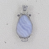 Boulder Turquoise Silver Pendant