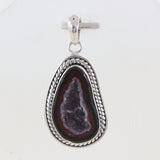 925 Starling Silver Coconut Druzy Pendant