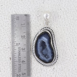 925 Starling Silver Coconut Druzy Pendant