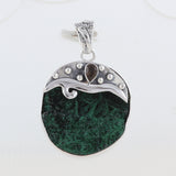 925 Starling Silver Astrophyllite Pendant