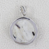 925 Starling Silver Astrophyllite Pendant