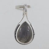 Blue Larimar Gemstone Silver Pendant