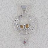 925 Staling Silver Ethiopian Opal Pendant