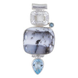 925 Starling Silver Dendritic Opal Pendant