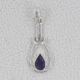 925 Silver Natural Garnet Pendant