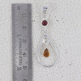 Blue Topaz 925 Silver Pendant