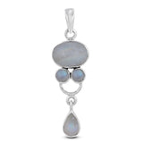 Ethiopian Opal 925 Sterling Silver Pendant