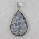 K2 Jasper Silver Pendant