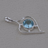 925 Sterling Silver Citrine Pendant