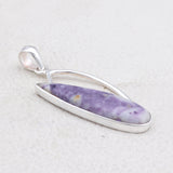 Morado Opal Silver Pendants