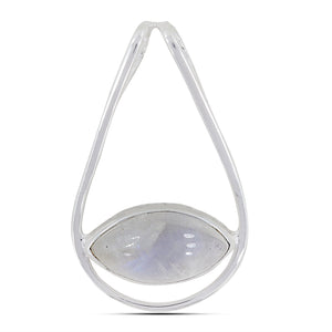 925 Sterling Silver Blue Spectrolite Pendants