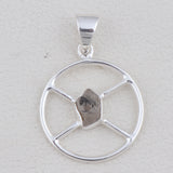 Apatite Gemstone Pendant in 925 Sterling Silver