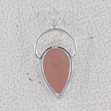 925 Starling Silver Astrophyllite Pendant