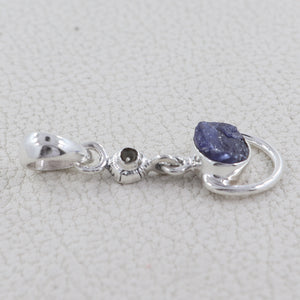 925 Sterling Silver Tanzanite Pendant