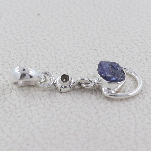 925 Sterling Silver Tanzanite Pendant