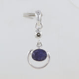 Tanzanite Silver Pendant