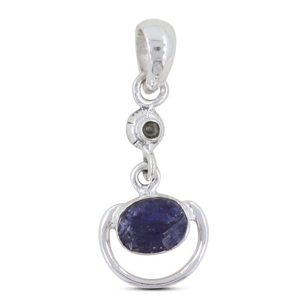 925 Sterling Silver Tanzanite Pendant