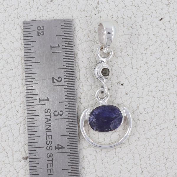 925 Sterling Silver Tanzanite Pendants