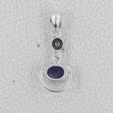 Tanzanite Silver Pendant