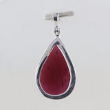 925 Sterling Silver Garnet Pendant