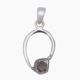 925 Silver Herkimer Quartz Pendants