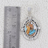 925 Silver Spectrolite Designer Pendant