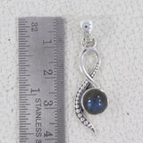 Rainbow Moonstone 925 Sterling Silver Pendant