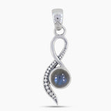 Rainbow Moonstone Silver Pendants