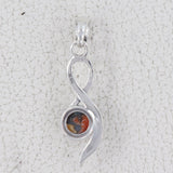 Rainbow Moonstone 925 Sterling Silver Pendant