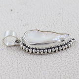 Pearl Gemstone silver Pendant