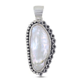 Pearl Gemstone silver Pendant