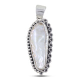 Pearl Gemstone silver Pendant