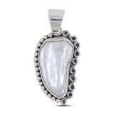 Pearl Gemstone silver Pendant