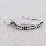 Pearl Gemstone silver Pendant