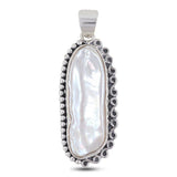 Pearl Gemstone silver Pendant