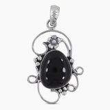 925 Sterling Silver Black Onyx Pendants