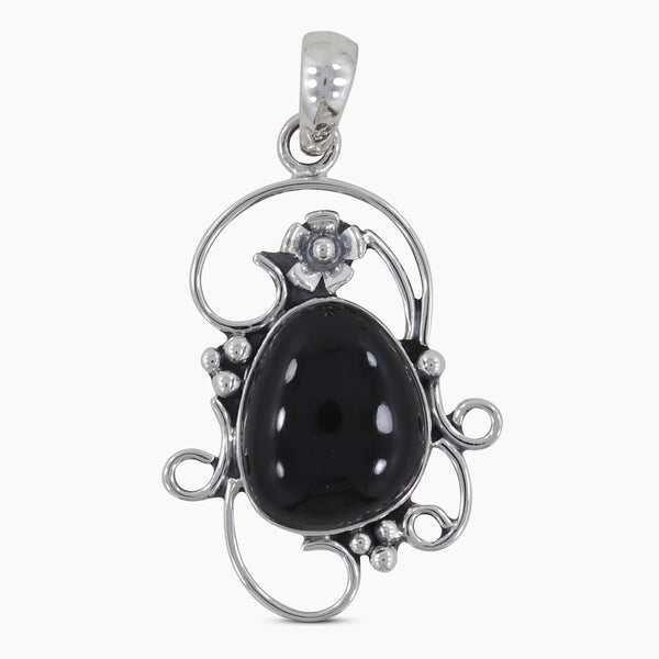 925 Sterling Silver Black Onyx Pendants