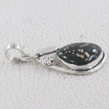 925 Silver Ocean Jasper Pendant