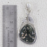 925 Silver Ocean Jasper Pendant