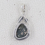 Ocean Jasper Gemstone Silver Pendant