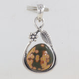 925 Silver Ocean Jasper Pendant