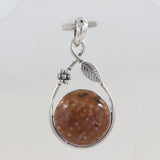 925 Silver Ocean Jasper Pendant