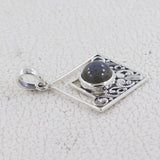 Labradorite Gemstone Silver Pendant