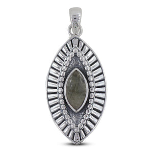 925 Sterling Silver Labradorite Pendants