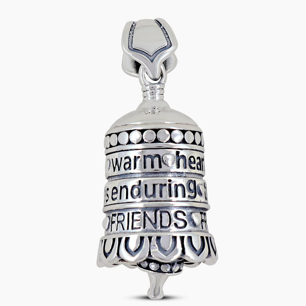 925 Sterling Silver Bell Pendants