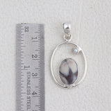 Brecciated Mookaite Silver Pendant