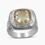 925 Sterling Silver Amethyst Ring